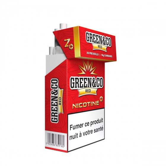 Cigarettes Green&Co Nicotine - 10 paquets