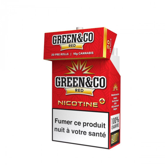 Cigarettes Green&Co Nicotine - 10 paquets