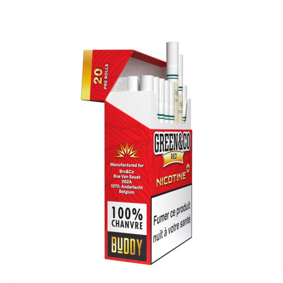 Cigarettes Green&Co Nicotine - 10 paquets