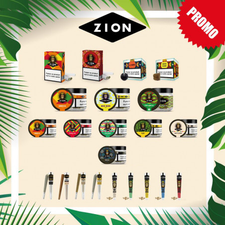 Pack Promo ZION - 10 Pots Trim Amnésia 15g Offerts