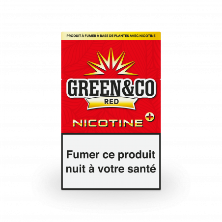 Cigarettes Green&Co Nicotine - 10 paquets