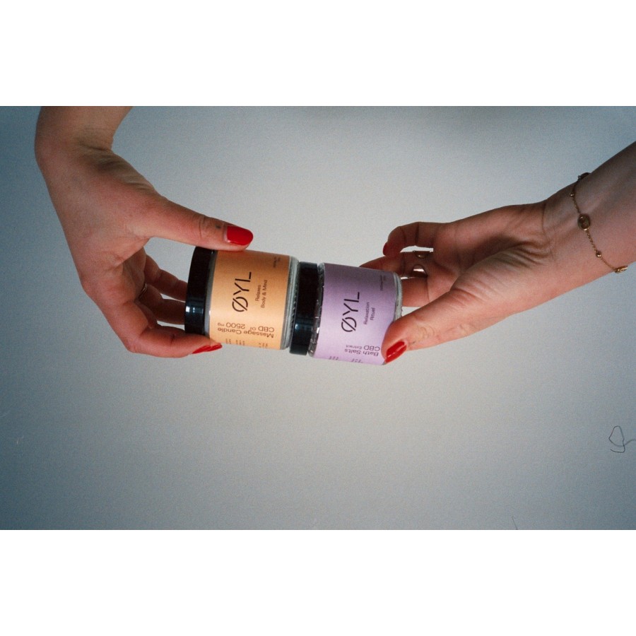 Bougie CBD Relax - Chanvre & Coco - 100g - OYL