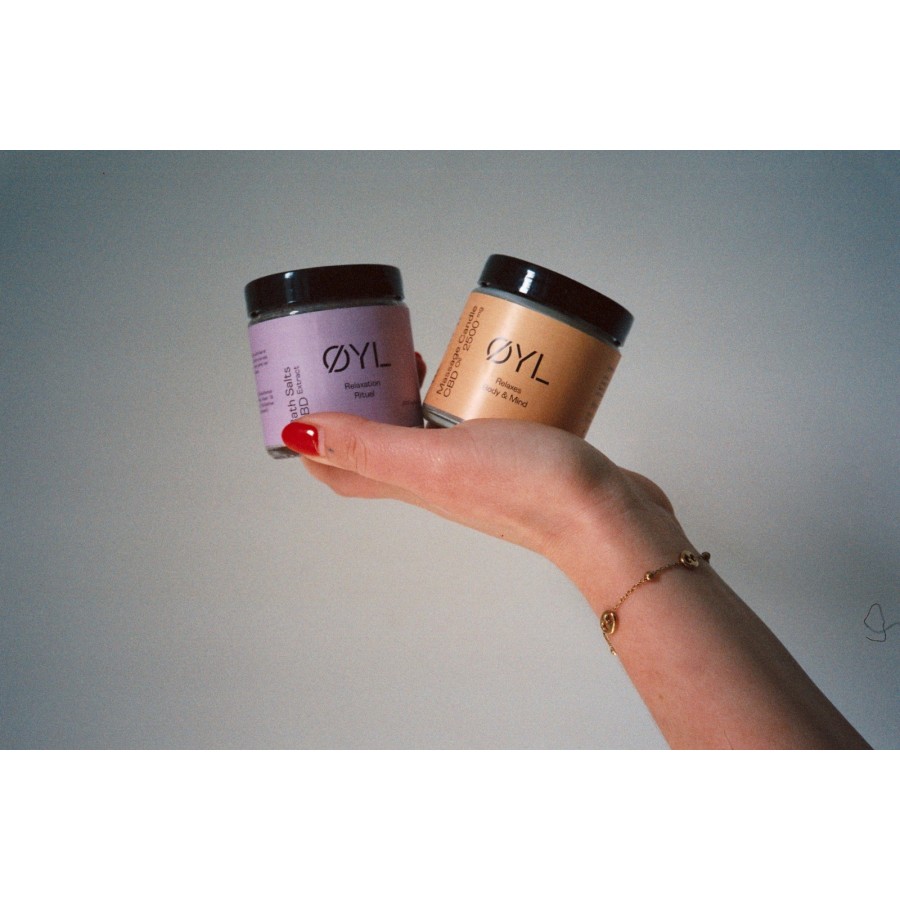Bougie CBD Relax - Chanvre & Coco - 100g - OYL