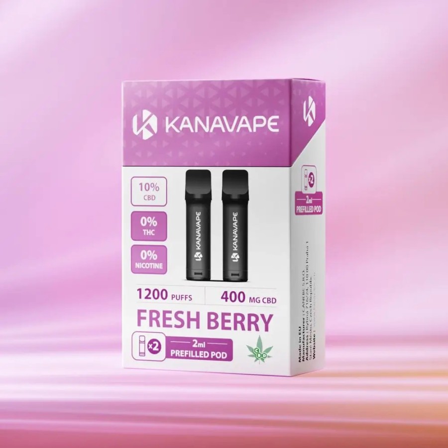 Pods jetables CBD KANAVAPE – Fresh Berry