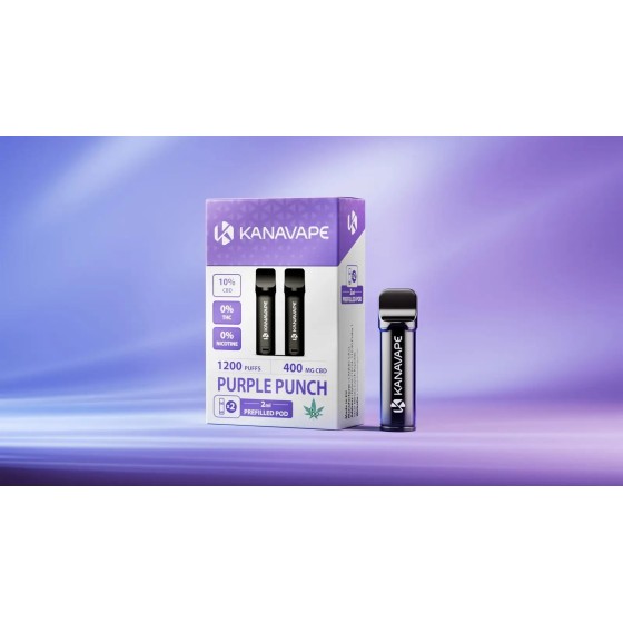 Cartouches CBD KANAVAPE – Purple Punch