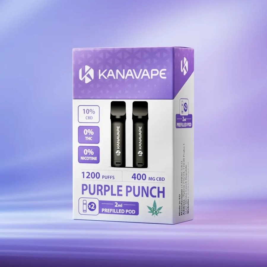 Cartouches CBD KANAVAPE – Purple Punch