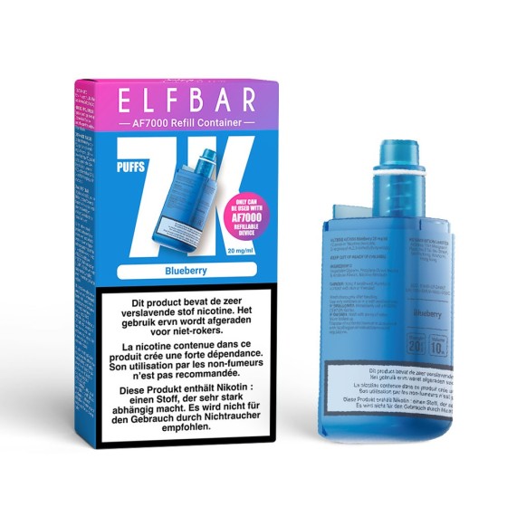 Recharge 10ml – Elfbar AF7000 🫐 Myrtille (Blueberry)