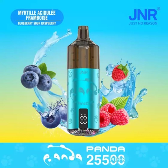 JNR Panda – Blueberry Sour Raspberry (Myrtille Framboise Acidulée)