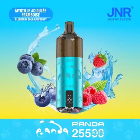 JNR Panda – Blueberry Sour Raspberry (Myrtille Framboise Acidulée)