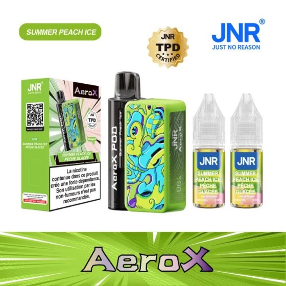 JNR AeroX 32K – Summer Peach Ice (Pêche Glacée)