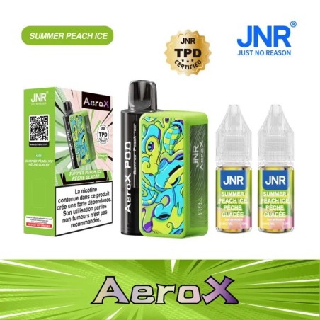 JNR AeroX 32K – Summer Peach Ice (Pêche Glacée)