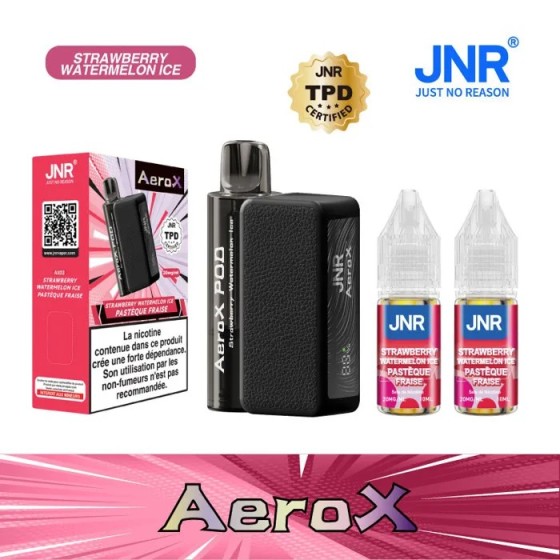 JNR AeroX 32K – Strawberry Watermelon Ice (Fraise Pastèque Glacée)