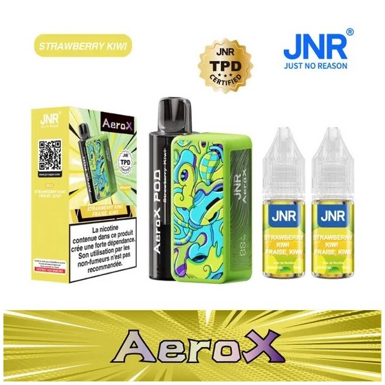 JNR AeroX 32K – Strawberry Kiwi (Fraise Kiwi)
