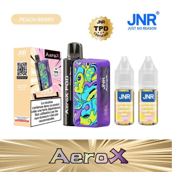 JNR AeroX 32K – Peach Berry (Pêche Fruit des Bois)
