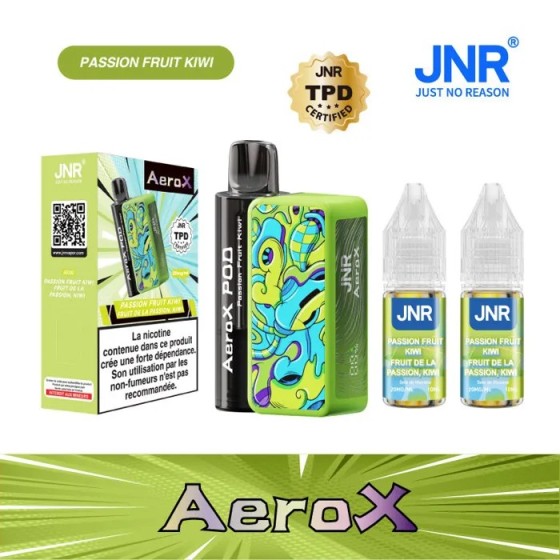 JNR AeroX 32K – Passion Fruit Kiwi (Fruit de la Passion Kiwi)