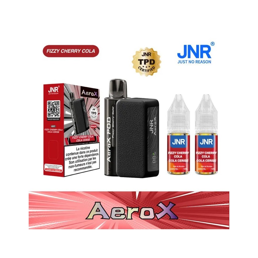 JNR AeroX 32K – Cola Cerise (Fizzy Cherry Cola) JNR AeroX 32K – Cola Cerise (Fizzy Cherry Cola)