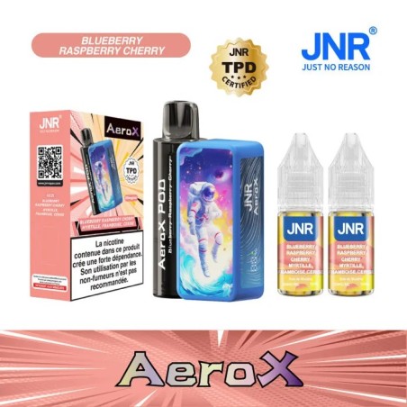 JNR AeroX 32K – Blueberry Raspberry Cherry (Myrtille Framboise Cerise)