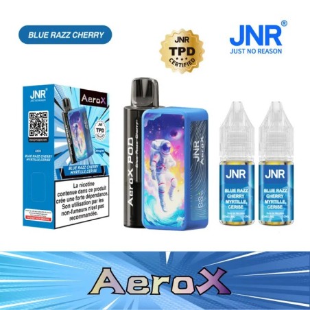 JNR AeroX 32K – Blue Razz Cherry (Myrtille Cerise)