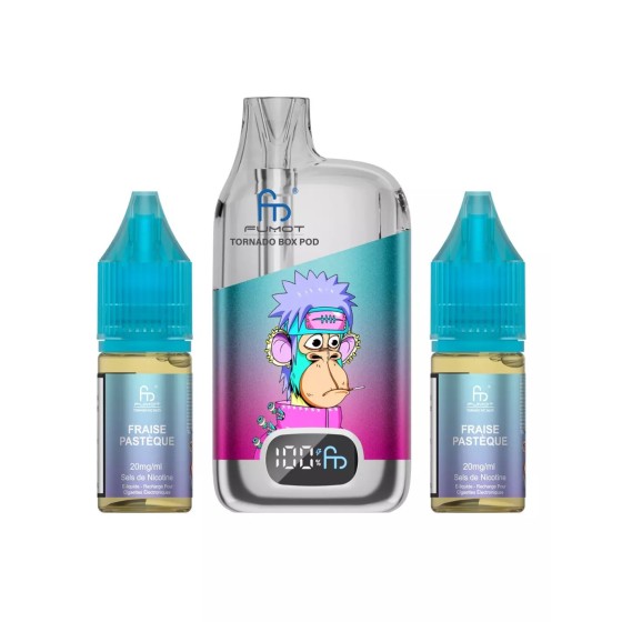 Puff Tornado 28K Rechargeable - Strawberry Watermelon (Fraise Pastèque)