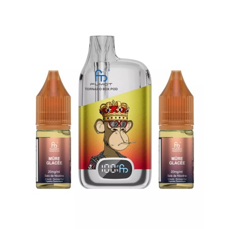 Puff Tornado 28K Rechargeable - Black Ice (Mûre Glacée)