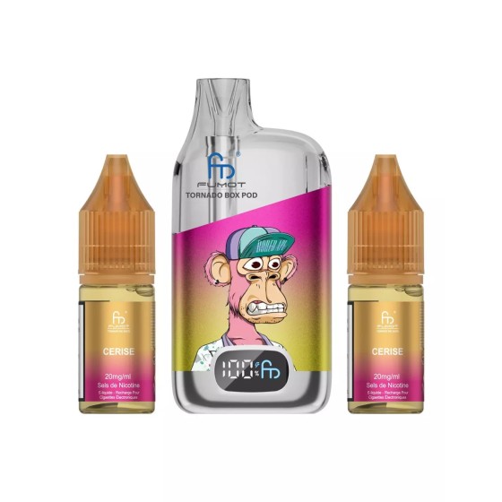 Puff Tornado 28K Rechargeable - Cherry (Cerise)