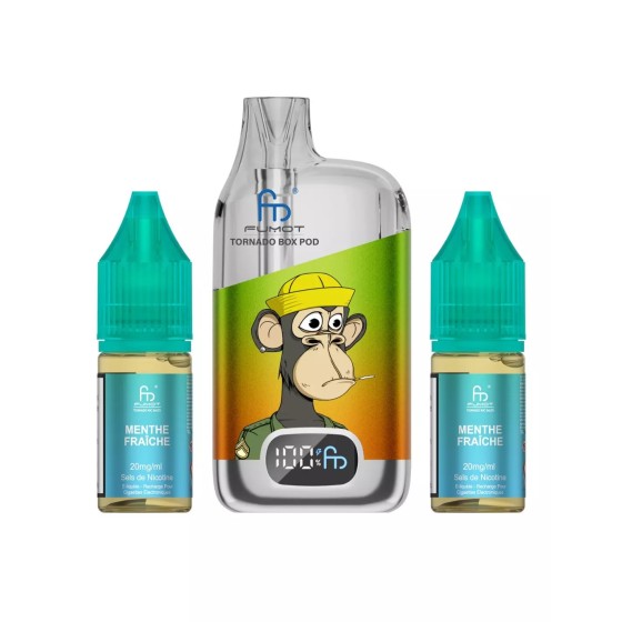 Puff Tornado 28K Rechargeable - Cool Mint (Menthe Fraîche)