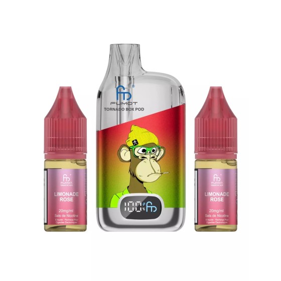 Puff Tornado 28K Rechargeable - Pink Lemonade (Limonade Rose)