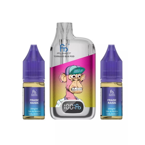 Puff Tornado 28K Rechargeable - Strawberry Grape (Fraise Raisin)