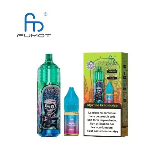 Puff RandM Tornado 9000 - Blueberry Raspberry (Myrtille Framboise)