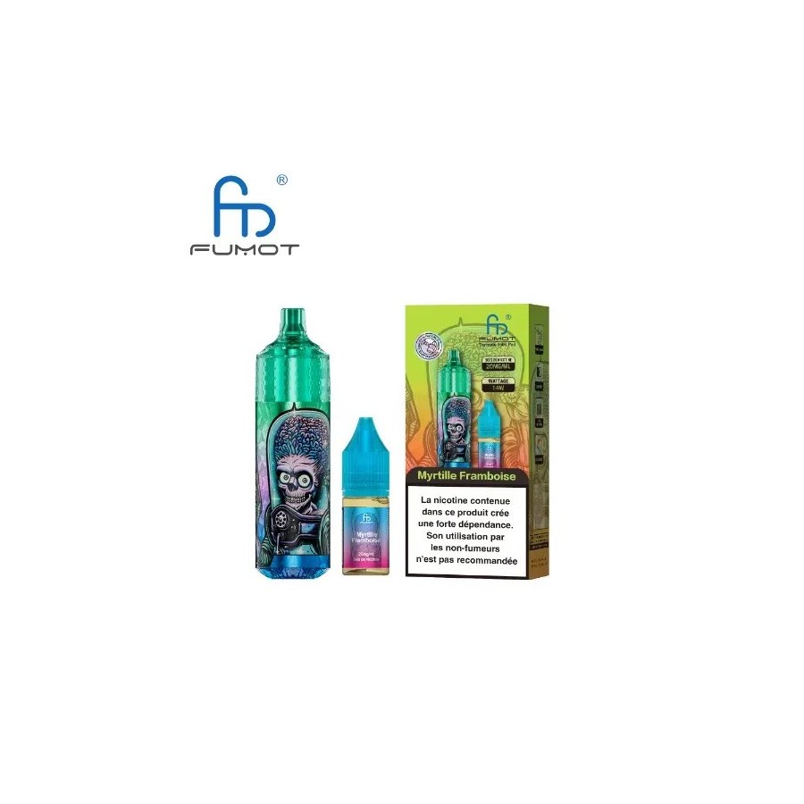 Puff RandM Tornado 9000 - Blueberry Raspberry (Myrtille Framboise)