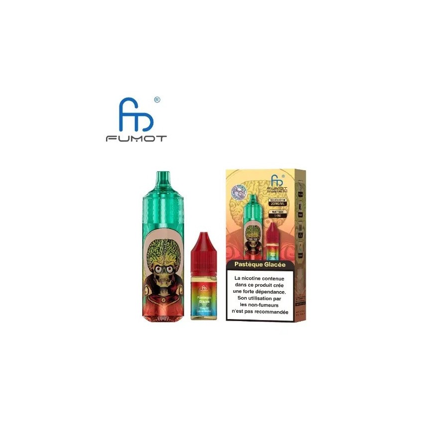 Puff RandM Tornado 9000 - Watermelon Ice (Pastèque Glacée)