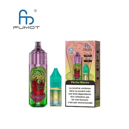 Puff RandM Tornado 9000 - Peach Ice (Pêche Glacée)