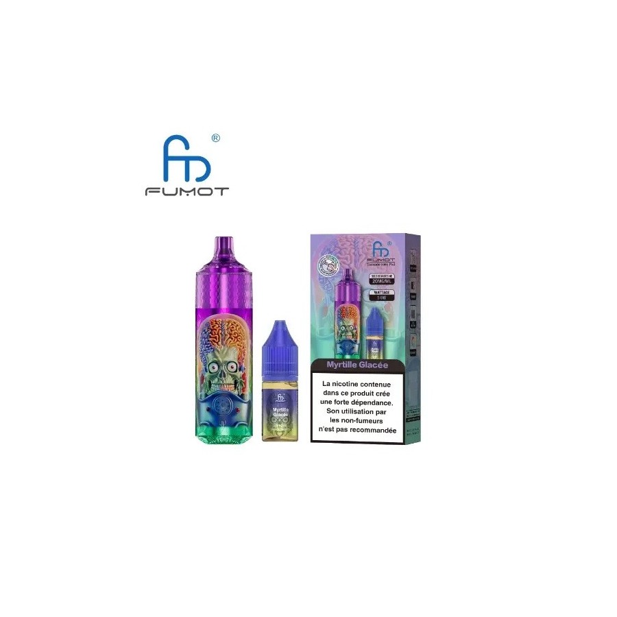Puff RandM Tornado 9000 - Blueberry Ice (Myrtille Glacée)