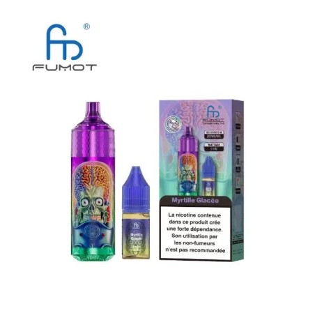 Puff RandM Tornado 9000 - Blueberry Ice (Myrtille Glacée)