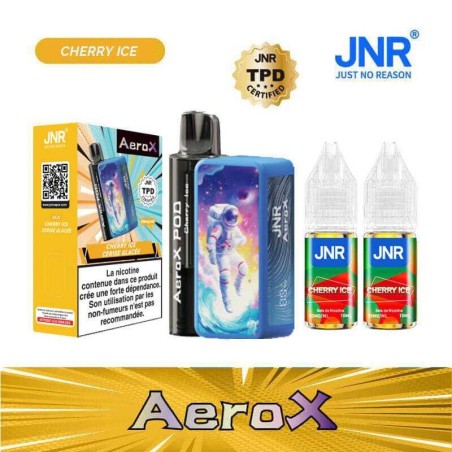 JNR AeroX 32K – Cherry Ice (Cerise Glacée) - 32 000 puffs