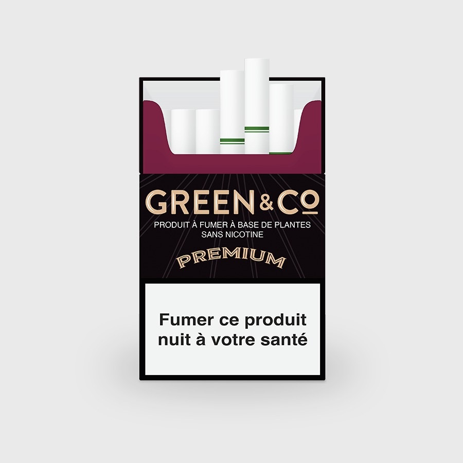 cigarettes pré roulées green and co premium