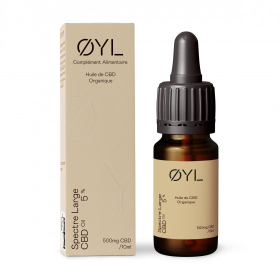 OYL - Spectre Large Huile de CBD Bio 10ml - 5% CBD